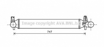 AVA QUALITY COOLING st4042 -  Интеркулер